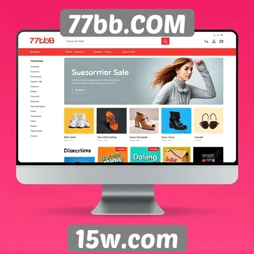 Interface do usuário do 77bb.COM é intuitiva e moderna